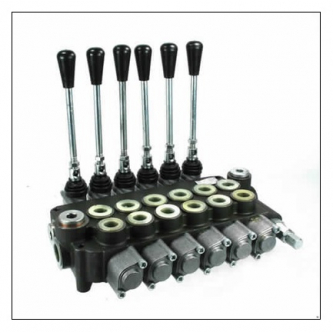 6-section hydraulic distributor